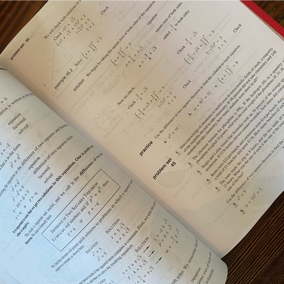 Saxon Algebra 2 (3rd Edition) - Picture 6 of 8